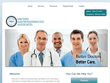 Tablet Screenshot of milfordgastro.com